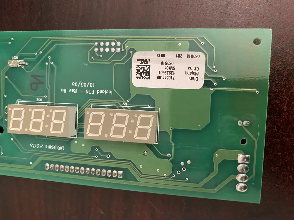 Maytag Amana 12939601 Refrigerator Control Board Dispenser AZ102131 | BK911