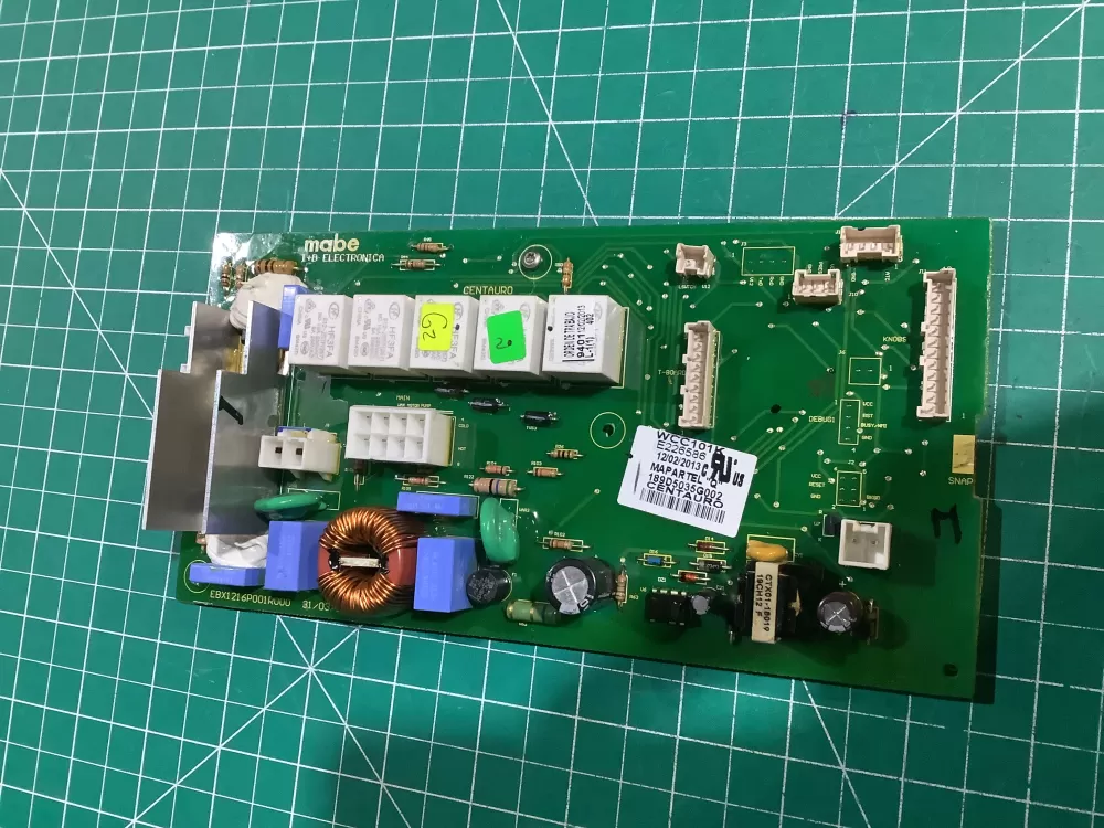 GE 189D5035G002 WH12X20274 Washer Control Board