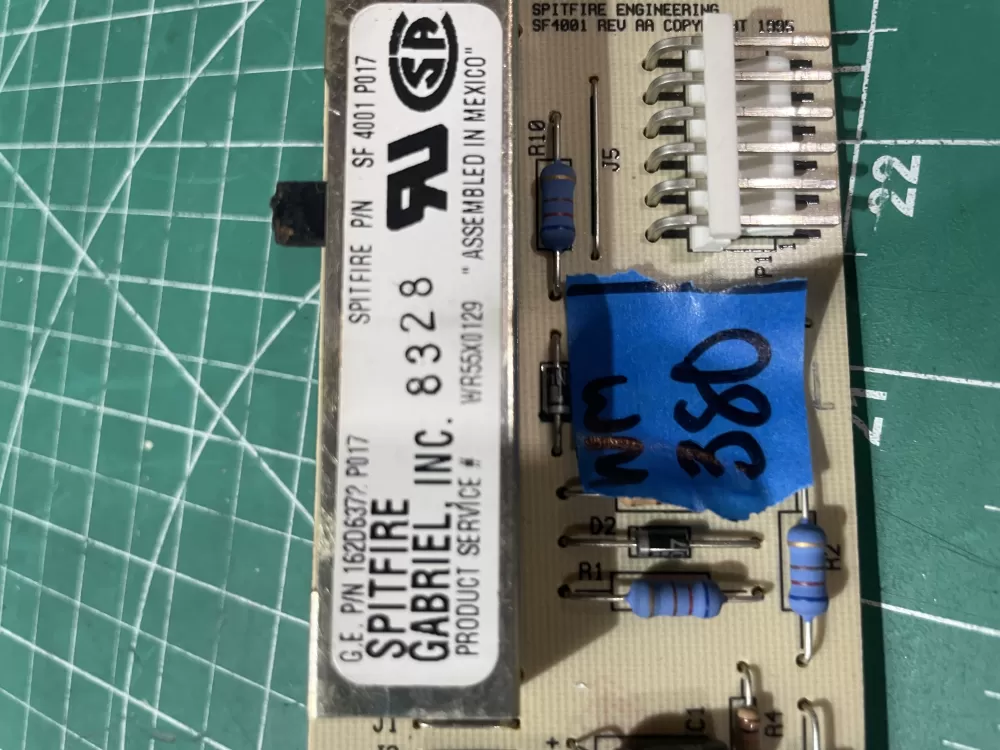 GE WR55X129 Refrigerator Dispenser Control Board AZ192621 | Wm380