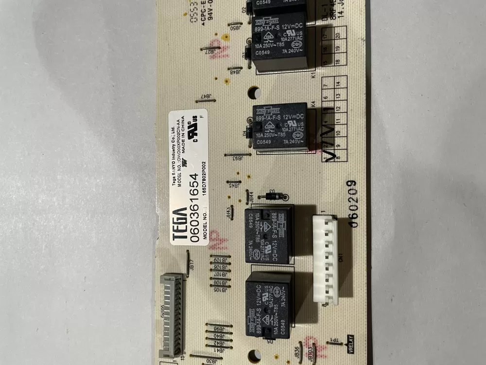 GE 165D7802P002 Dishwasher Control Board AZ192048 | KM627