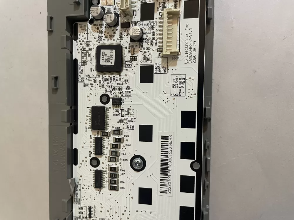 LG EBR89301 Refrigerator Control Board User Interface AZ108321 | KM76