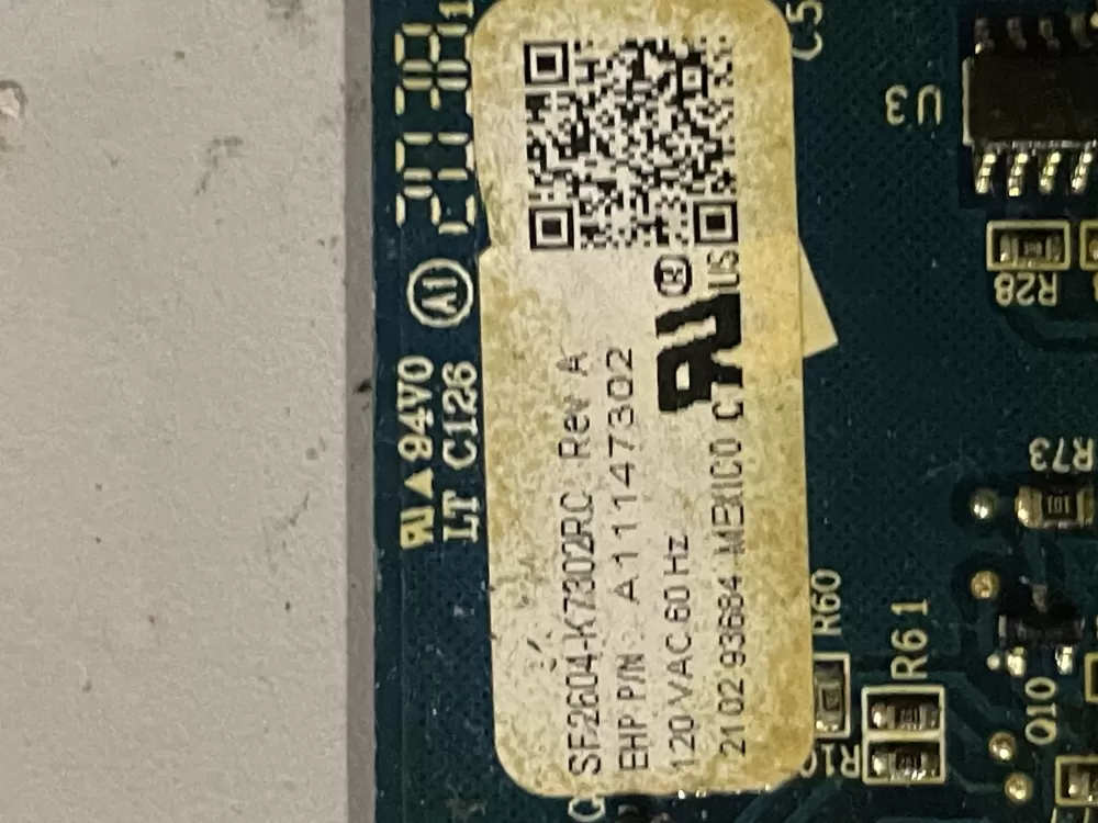 Frigidaire Dishwasher A11147302 Control Board AZ32122 | Wm106