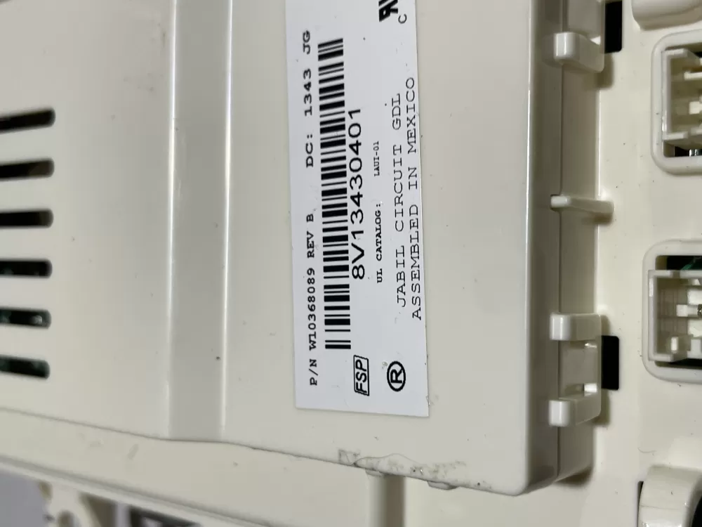 Whirlpool W10368089 Washer Control Board Lcd Display AZ156800 | Wm13