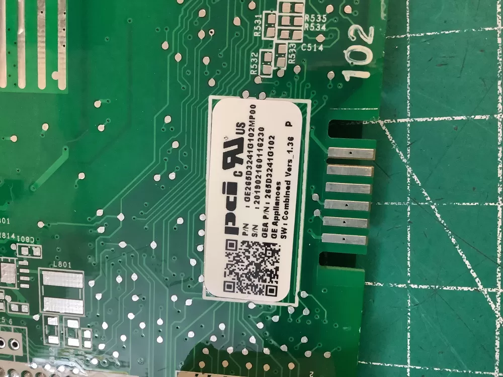 GE 265D3241G102 WD21X24498 Dishwasher Control Board AZ217571 | NR1776