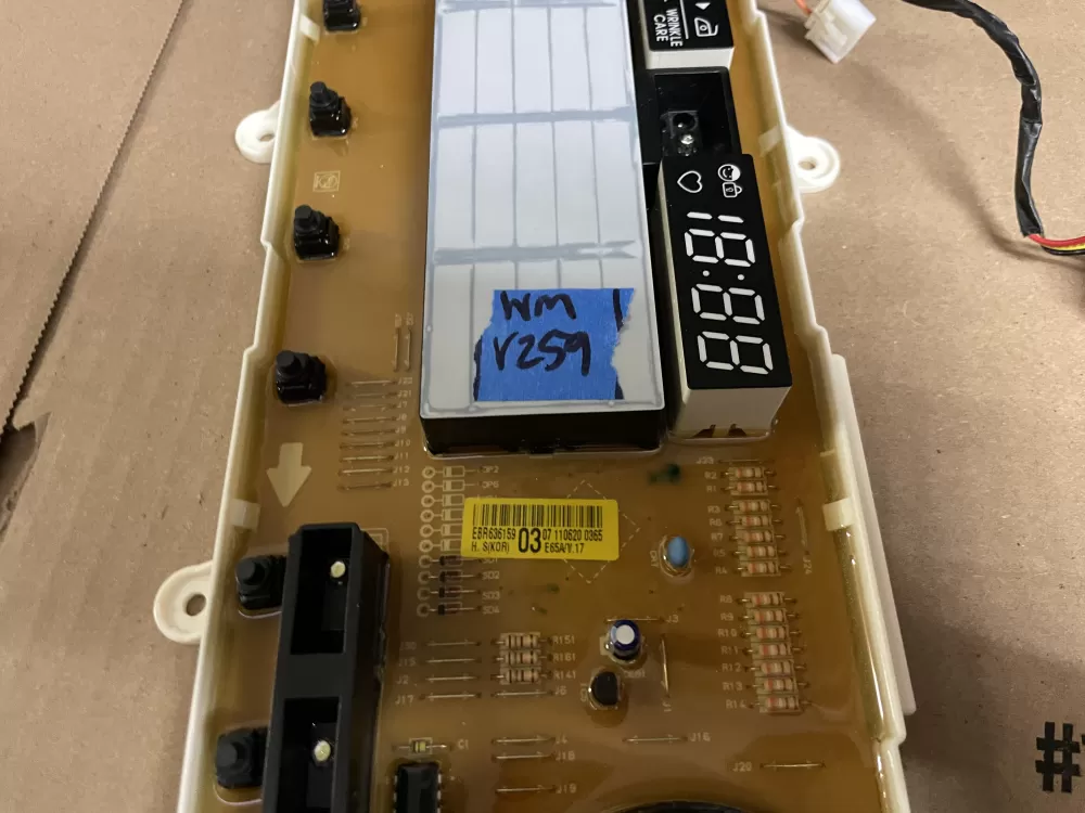 LG EAX61170502 EAX61298601 Ebr62707617 Dryer Control Board AZ100626 | Wmv259