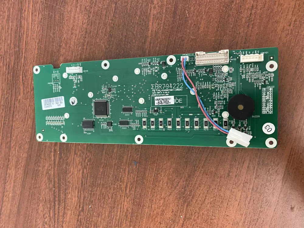 Kenmore LG EBR79422201 Refrigerator Control Board AZ38022 | BK395