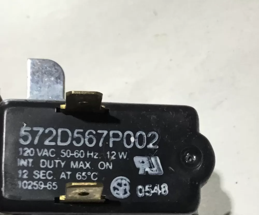 GE WE4M257 572D567P002 Dryer Buzzer Switch AZ102314 | Sl120