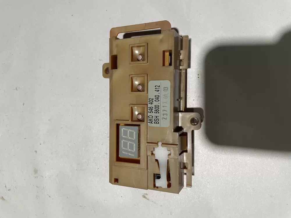 Bosch 00498075  498075 Dishwasher Control Board