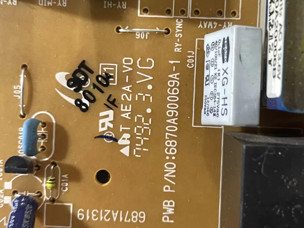 Control Board 68710A90069A AZ183497 | Wm2703