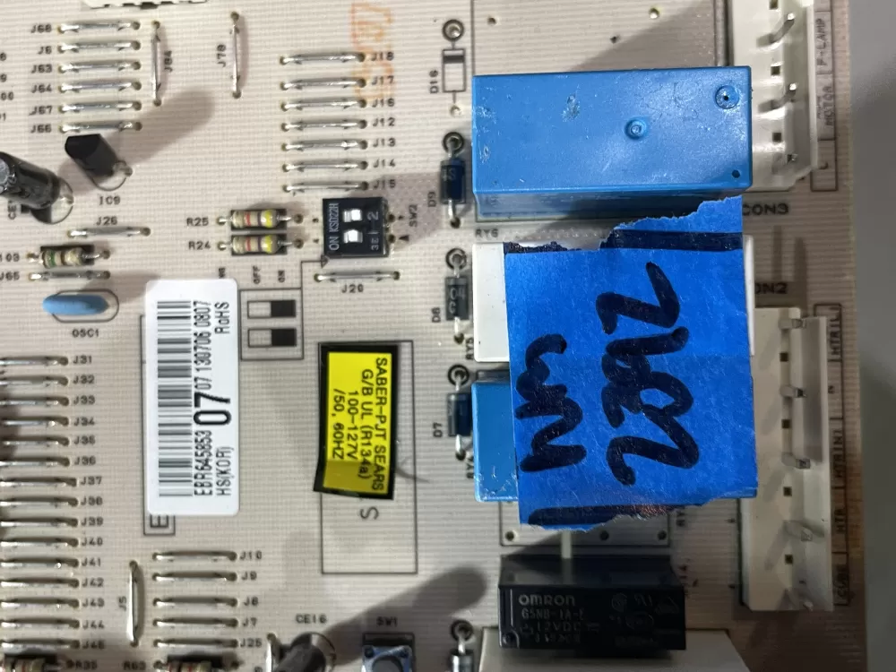LG Kenmore EBR64585302 EBR64585307 Refrigerator Control Board AZ201669 | Wm2392