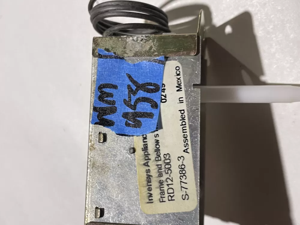 GE Refrigerator Thermostat Part # RD12-5003 S-77386-3 AZ145124 | Wm958