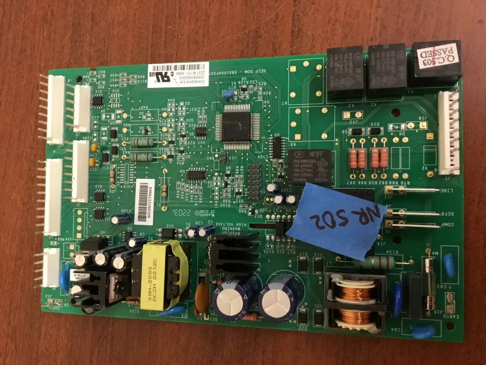 GE 225D4206G003 EBX1069P007 WR55X11033 Fridge Control Board AZ34885 | NR502