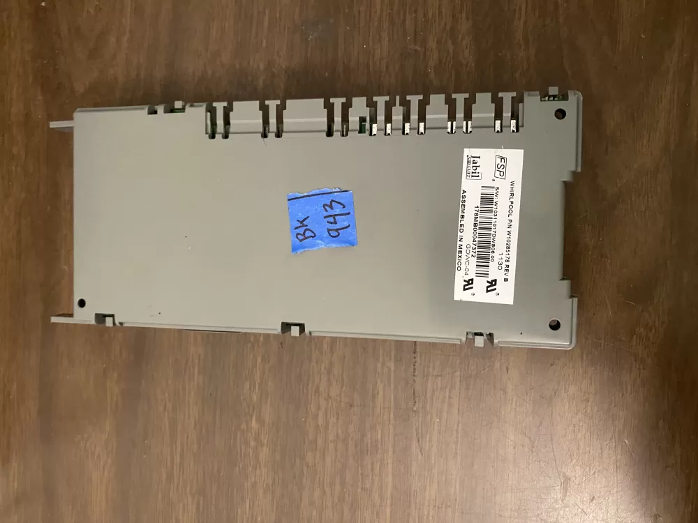 Whirlpool KitchenAid W10056352 Dishwasher Control Board  AZ101738 | BK943