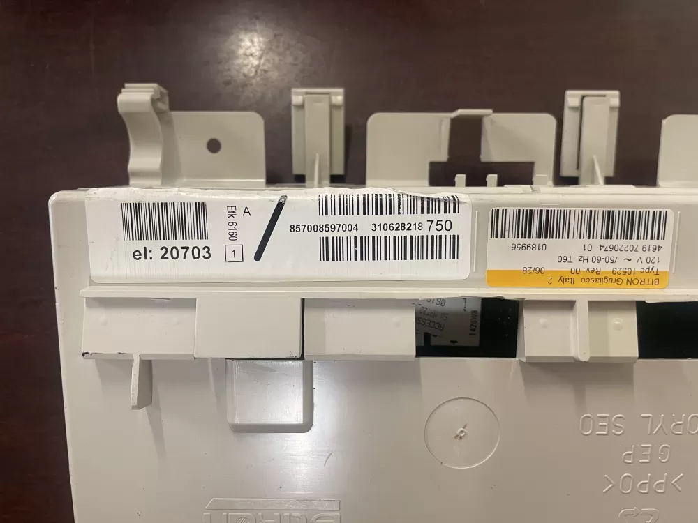 Whirlpool 4619 70220674 01 Washer Control Board CCU AZ58242 | KMV488