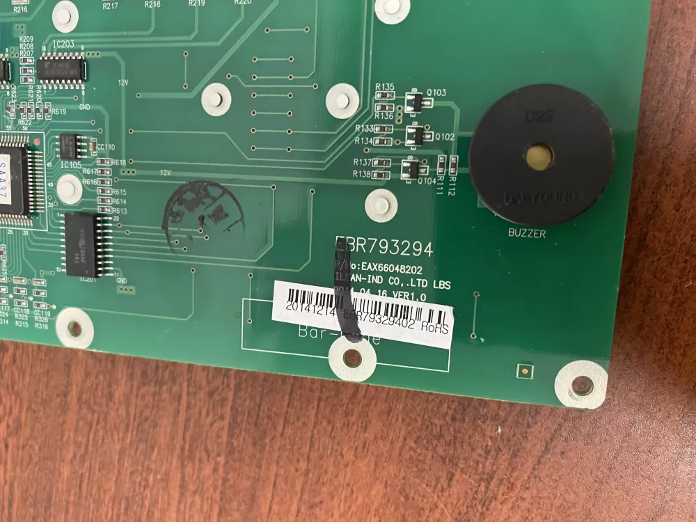 EBR79329402 KENMORE WHIRLPOOL REFRIGERATOR DISPENSER CONTROL AZ41701 | BK1720