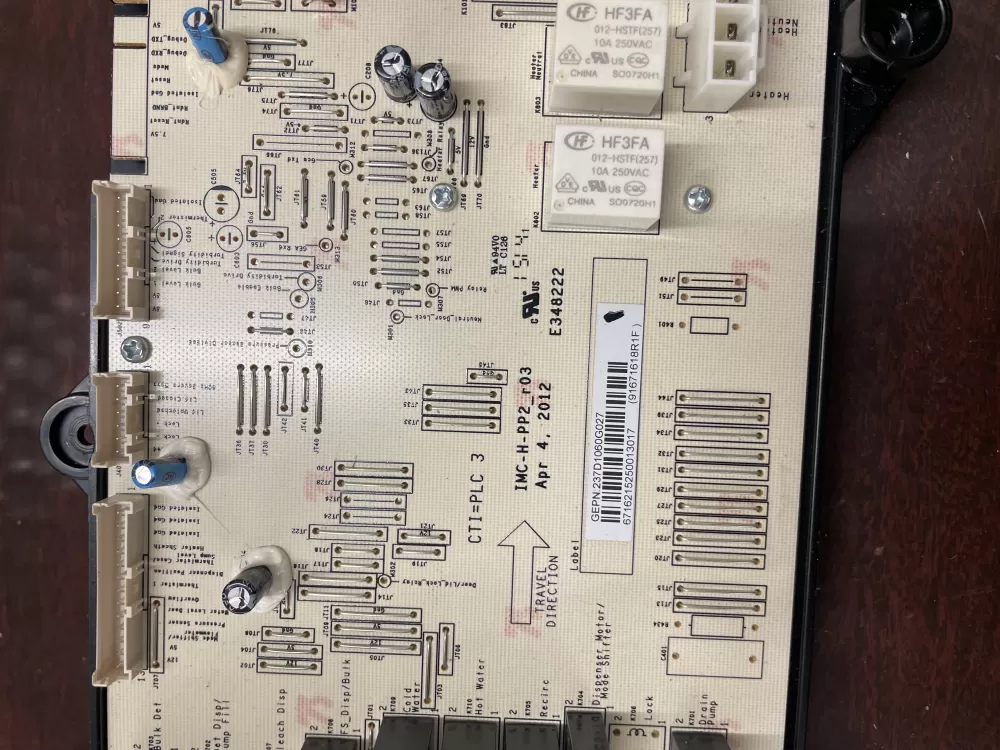 GE 237D1060G027 Washer Control Board AZ28418 | KMV37