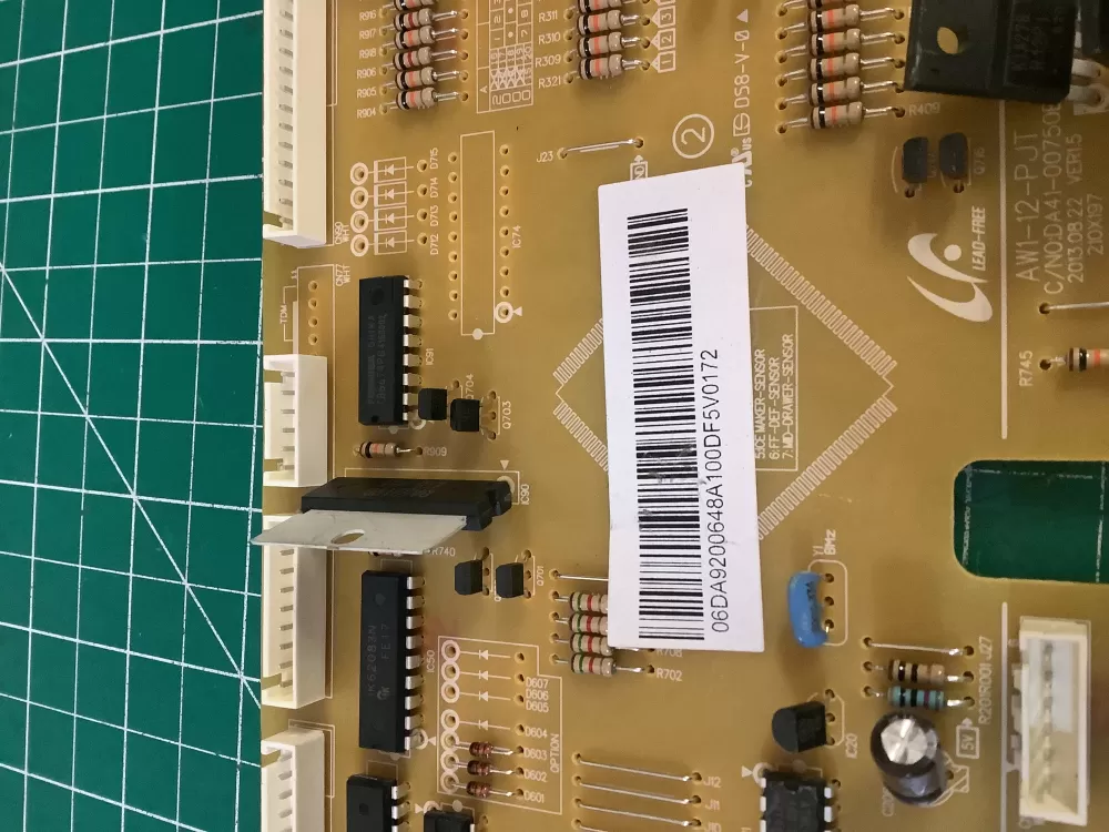 Samsung DA92 00648A Refrigerator Control Board AZ208022 | NR430