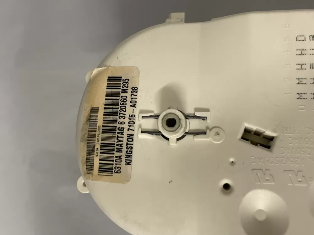 Maytag 6 3720660 Dryer Timer 6 3720660 AZ223452 | Wm2113