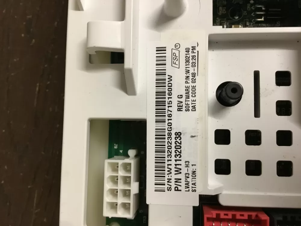 Whirlpool KitchenAid Roper Estate W11320238 Washer Control AZ21858 | NR120