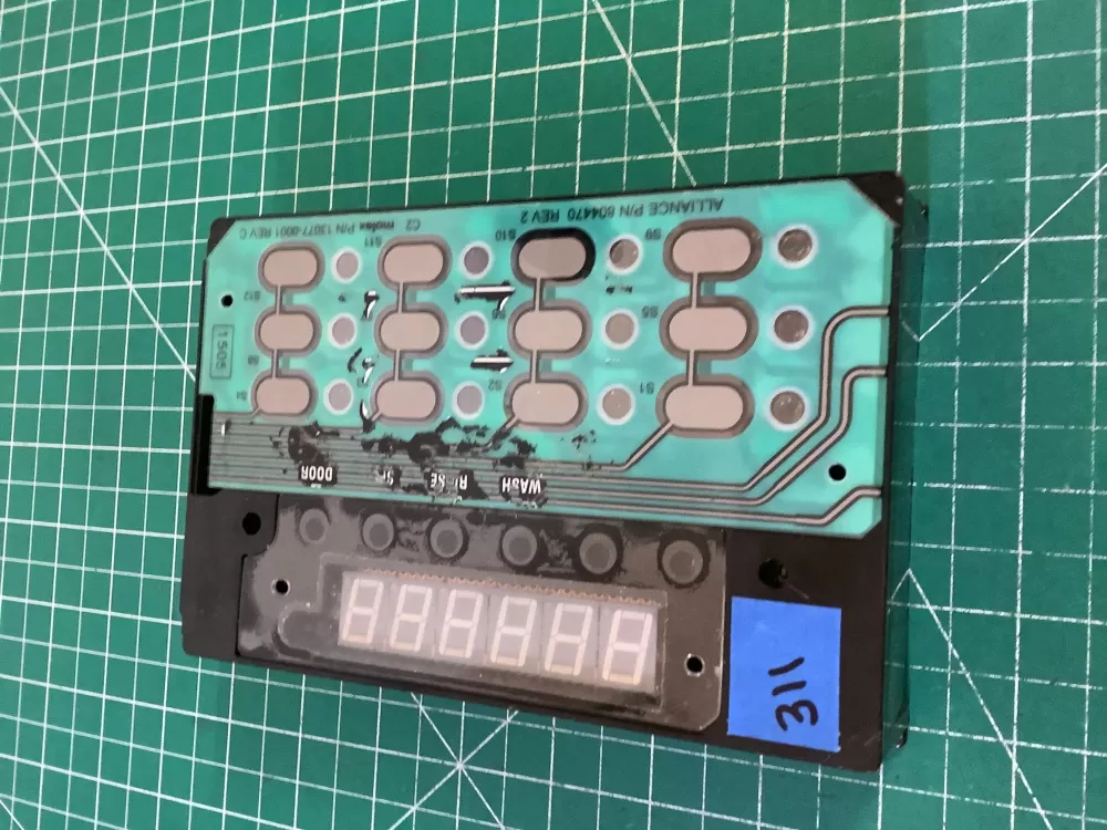 Speed Queen 806267P 804471P AP6333325 Washer UI Control Board AZ204339 | NR311