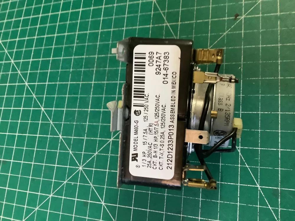 GE 212D1233P013 WE4M365 Dryer Timer AZ198821 | NR2770