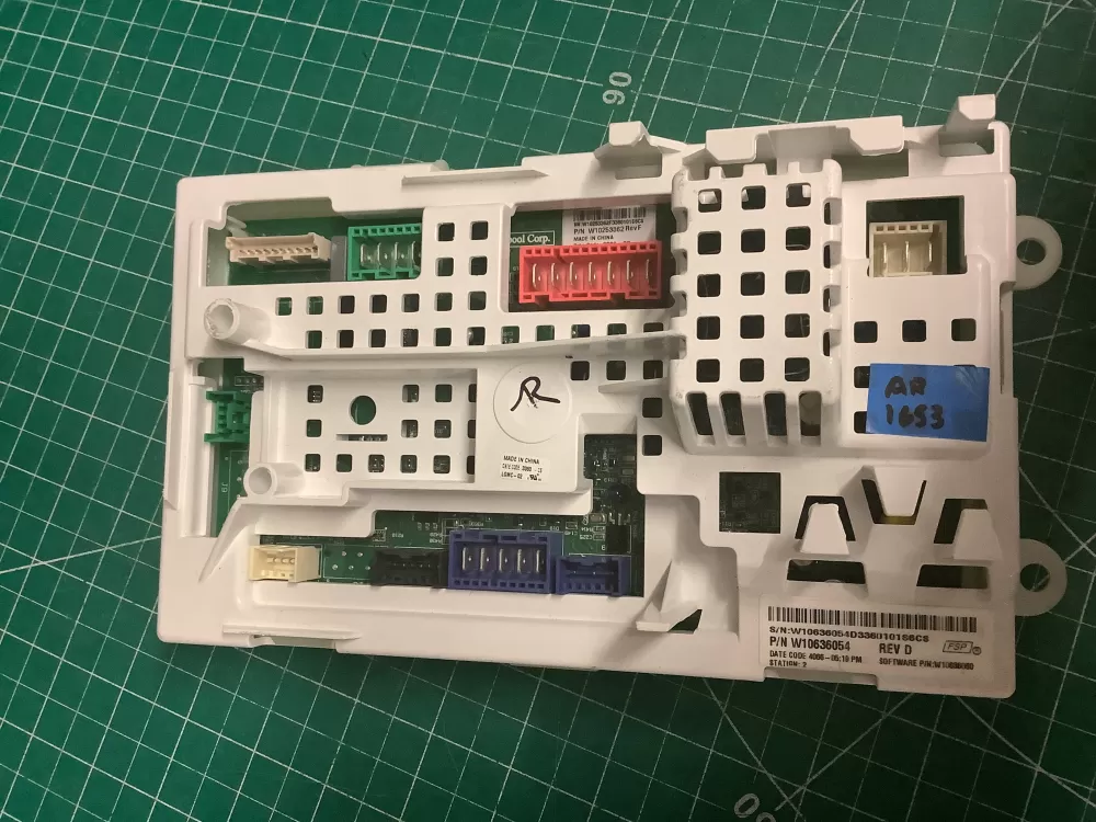 Whirlpool Maytag Admiral W10636054C Washer Control Board AZ209614 | AR1653