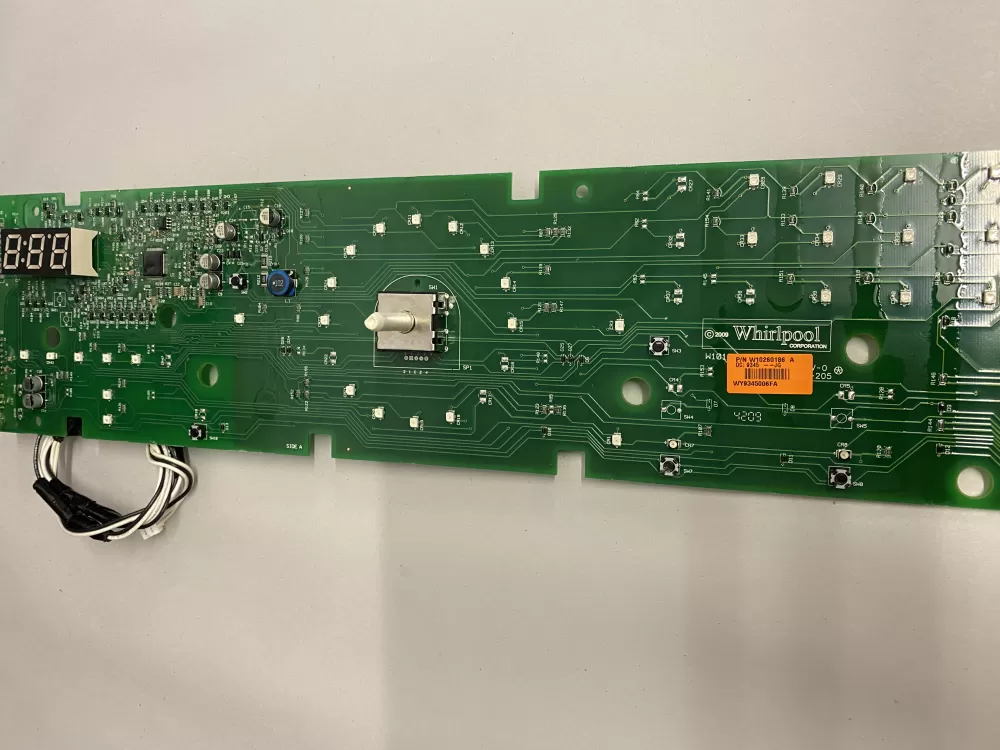 W10260186 Whirlpool Washer Board - Control