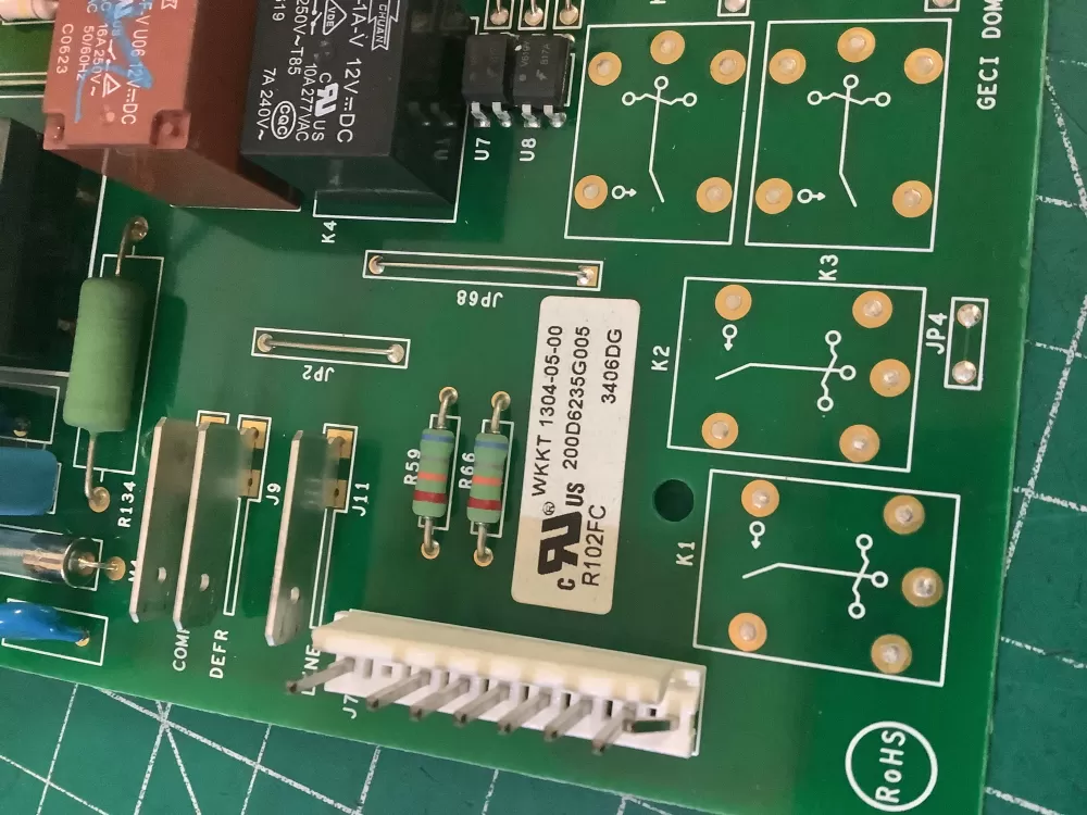 GE 200D6235G005 EBX1110P003 Refrigerator Control Board AZ208093 | NR73