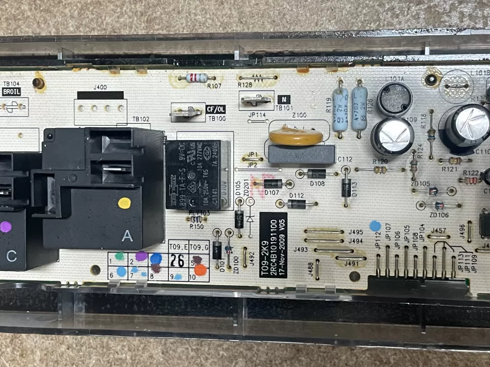 GE 164D8450G026 WB27T11349 Range Control Board AZ21416 | KM1404