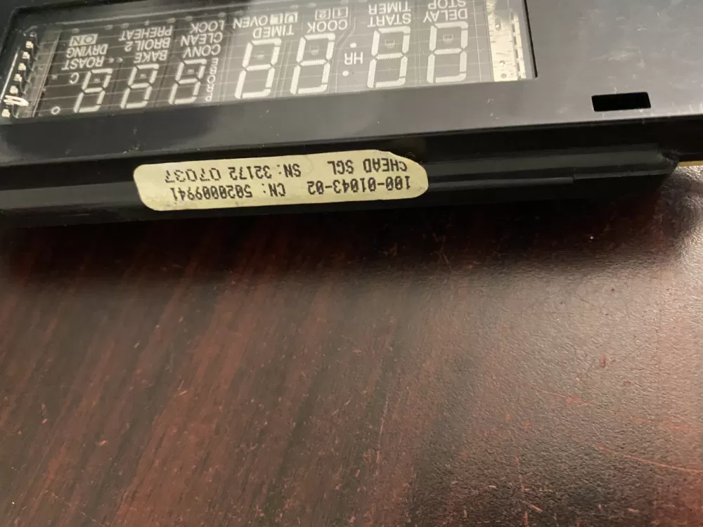 Bosch 00486785 100-01043-02 Range Oven Display Control Board AZ36065 | BK383