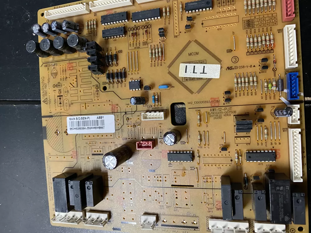 Samsung DA92-00384L Refrigerator Control Board