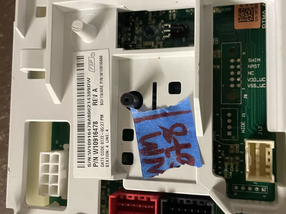 Whirlpool W10803586 W10841364 W10865064 Washer Control Board AZ46760 | Wm678