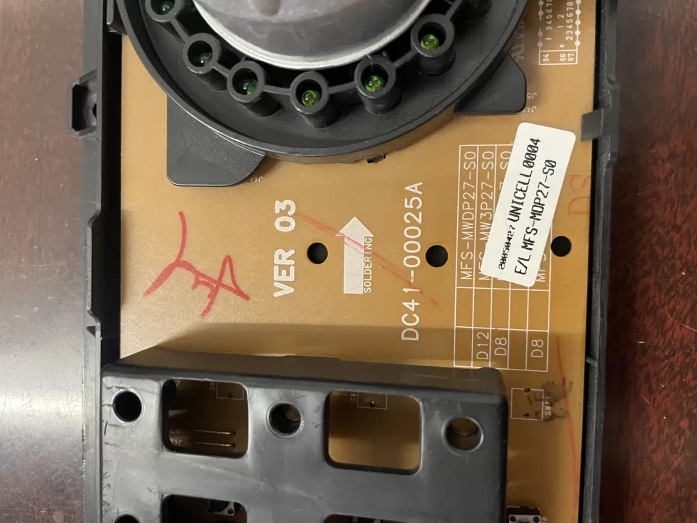 Samsung DC92-00124A MFS-MW3E27-S0LF Washer Control Board AZ51540 | KMV543