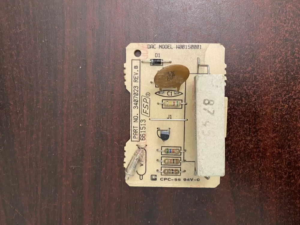 KitchenAid Kenmore 3407023 661513 Dryer Control Board AZ37370 | BK164