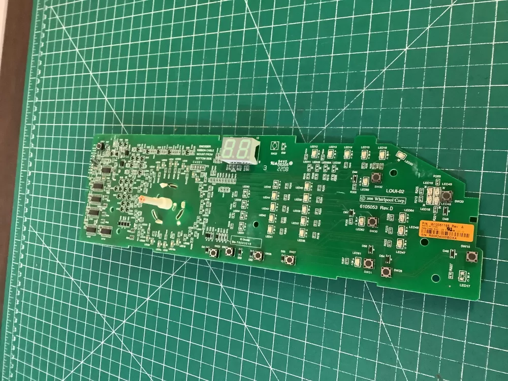 Whirlpool W10051166 Dryer Control Board