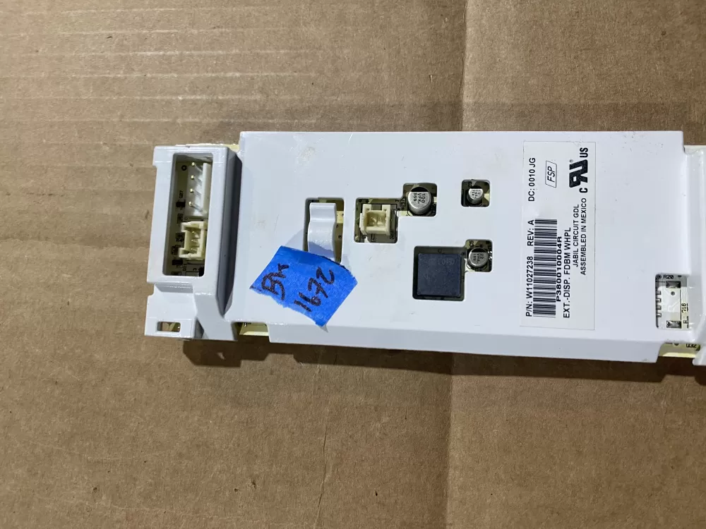 W10413503 W10464481 Refrigerator Control Board Dispenser AZ78882 | BK1672