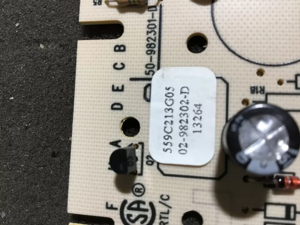 GE WE04X10103 559C213G05 Dryer Control Board AZ95386 | NR99