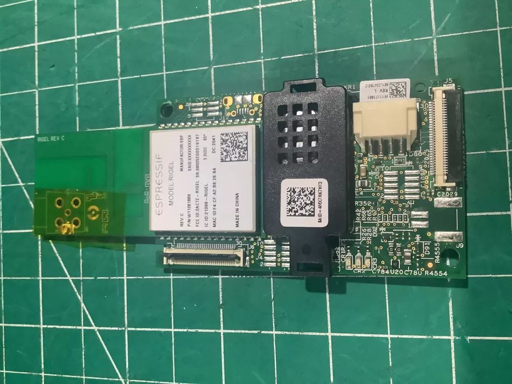 Whirlpool W11261889  W11171661  2133752308 Dryer Bluetooth Control Board