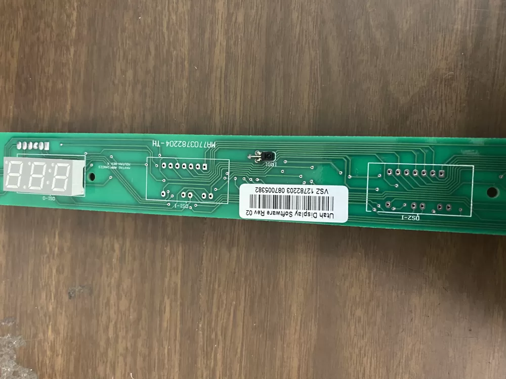 Maytag W10207861 Refrigerator Control Board Temperature Display AZ40061 | BK1284