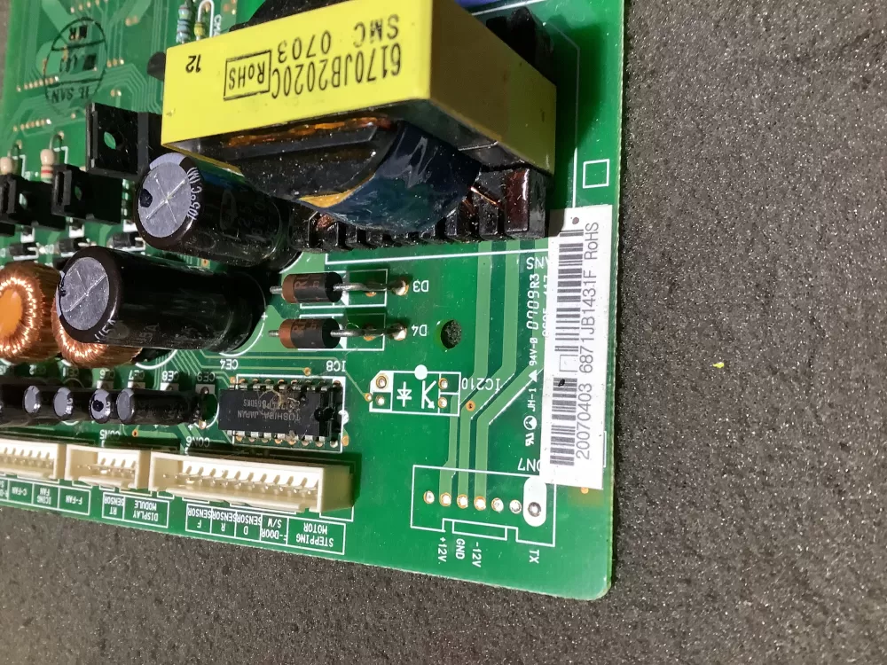 LG 6871JB1431F EBR34917110 Refrigerator Control Board AZ112491 | NR2120