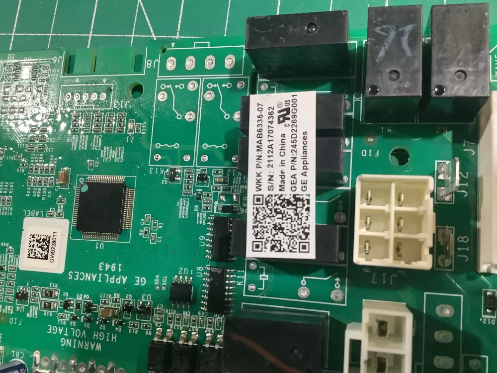 GE 245D2269G001 Refrigerator Control Board AZ146058 | NR2443