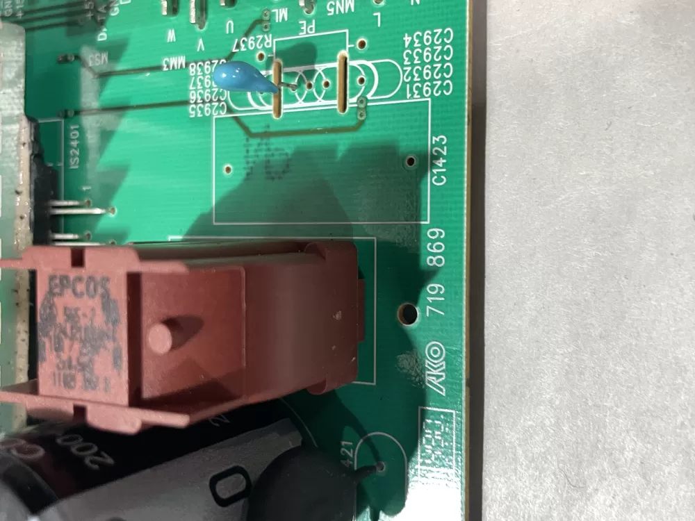 Whirlpool GE Motor Control Board 719-869 AZ201604 | Wm2357