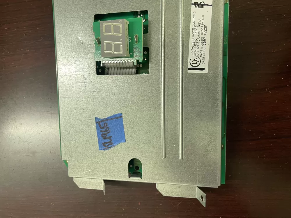 Maytag 6 2725860 Washer Control Board Display Interface AZ89024 | KM965