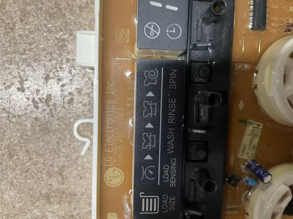 LG EBR36870734 Washer Display Control Board AZ15721 | KMV300