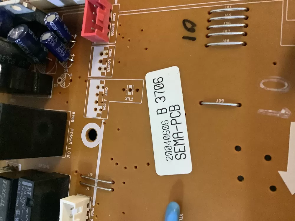 GE 20040606 RA-OTR9 Microwave Control Board AZ213324 | NR106