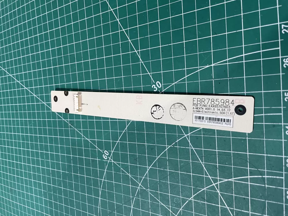 LG REFRIGERATOR CONTROL/DISPLAY BOARD PART # EBR78598402 AZ188328 | Wm2364