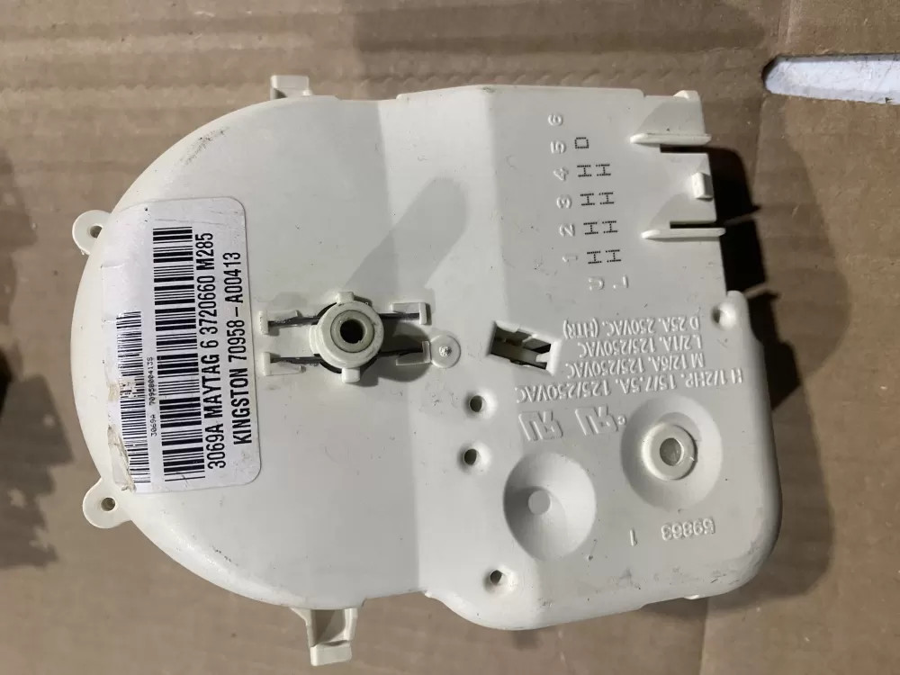 Maytag 6 3720660 Dryer Timer 6 3720660 AZ80449 | BK950