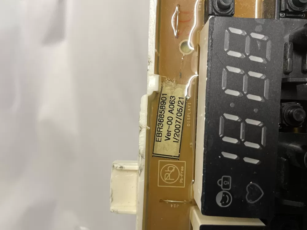 LG EBR36858901 EAX36602101 Dryer Control Board AZ227234 | Wmv928
