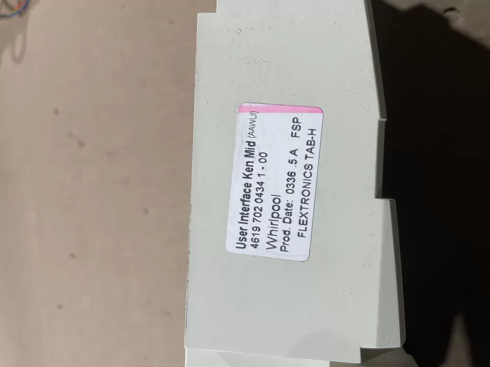 Whirlpool Kenmore 8182995 461970220641-01 Washer Control Board AZ64601 | Wmv576