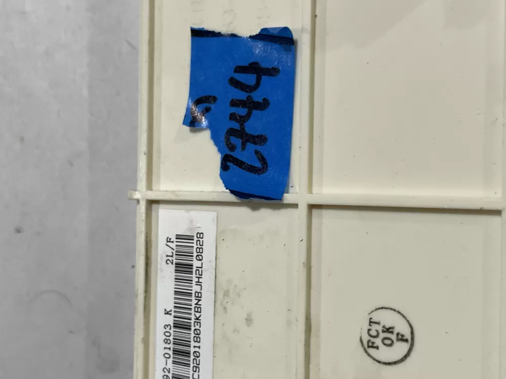Samsung DC94-06598A DC92-01803K Washer Control Board AZ186376 | Wm2744
